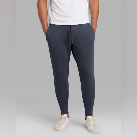 NWT Tommy John Luxe French Terry Go Anywhere Collection Jogger Pant Night Sky S - Picture 1 of 11
